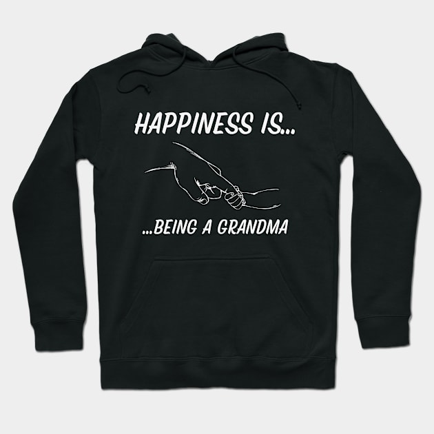 Happiness is being a Grandma Hoodie by FTF DESIGNS